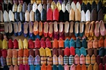 colorful leather shoes